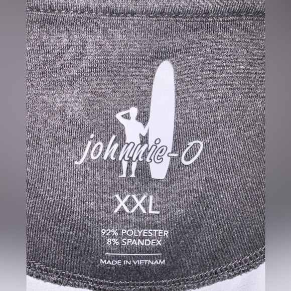 Johnnie-O XXL Camo Quarter Zip Pullover Performance Shirt Golf Lightweight - Picture 5 of 6